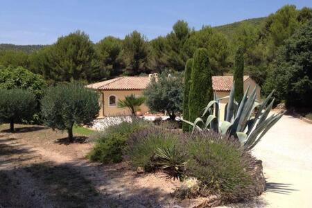 הוילה סנרי-סור-מר Maison Privee Au Calme Dans Mas Provencal מראה חיצוני תמונה